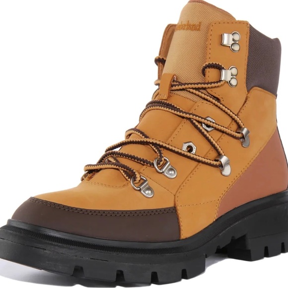 Timberland Cortina Valley Lace Up Hiking Boots Wheat A5VB4 Wmns 8.5 MSRP $170 - Picture 5 of 9